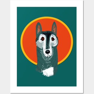 Canadian Wolf Summer Posters and Art